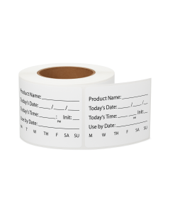 2"x3" Rectangle Day Code Removeble Label